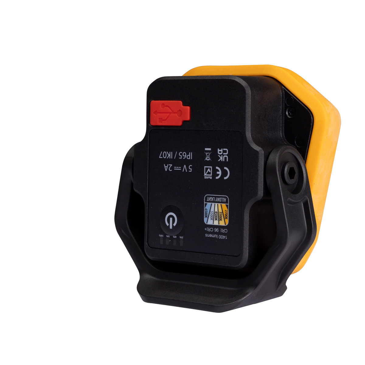 SGS Colour Match LED Floodlight | Rechargeable | 1400 Lumen | 96+CRI